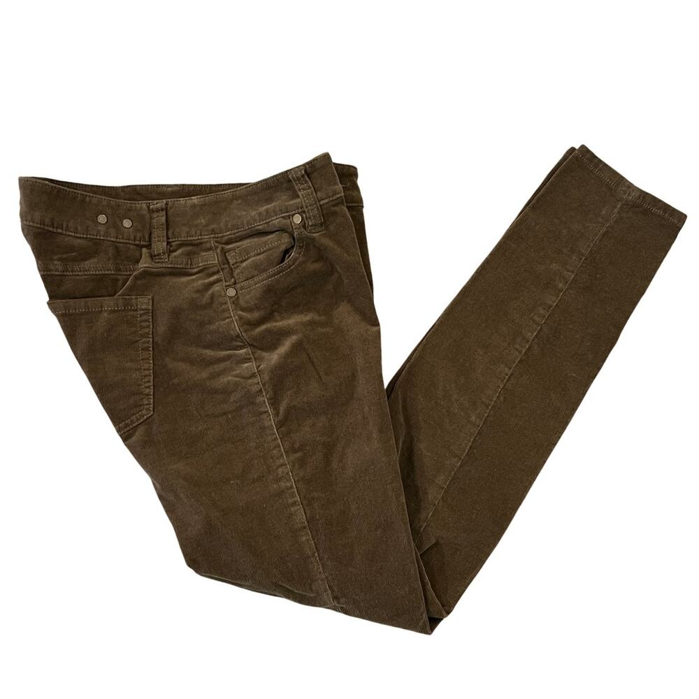 CAbi Moss Brown Skinny Corduroy Jeans Style 3567 - Size 4